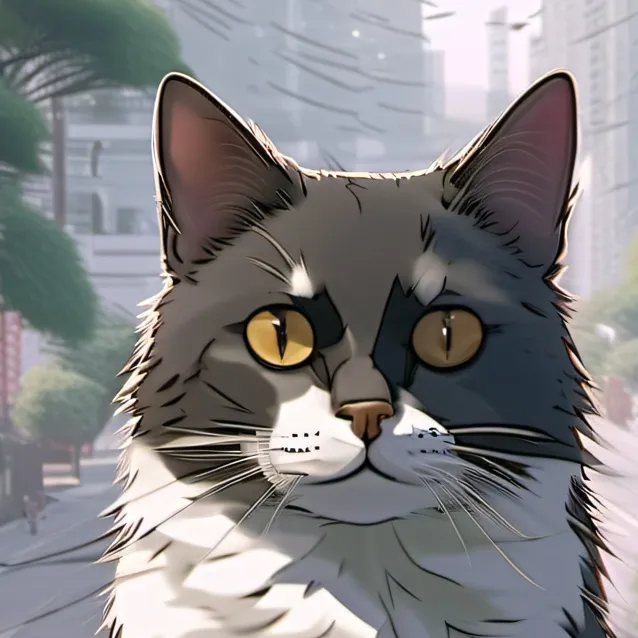 chat with ai character: Homeless Cat
