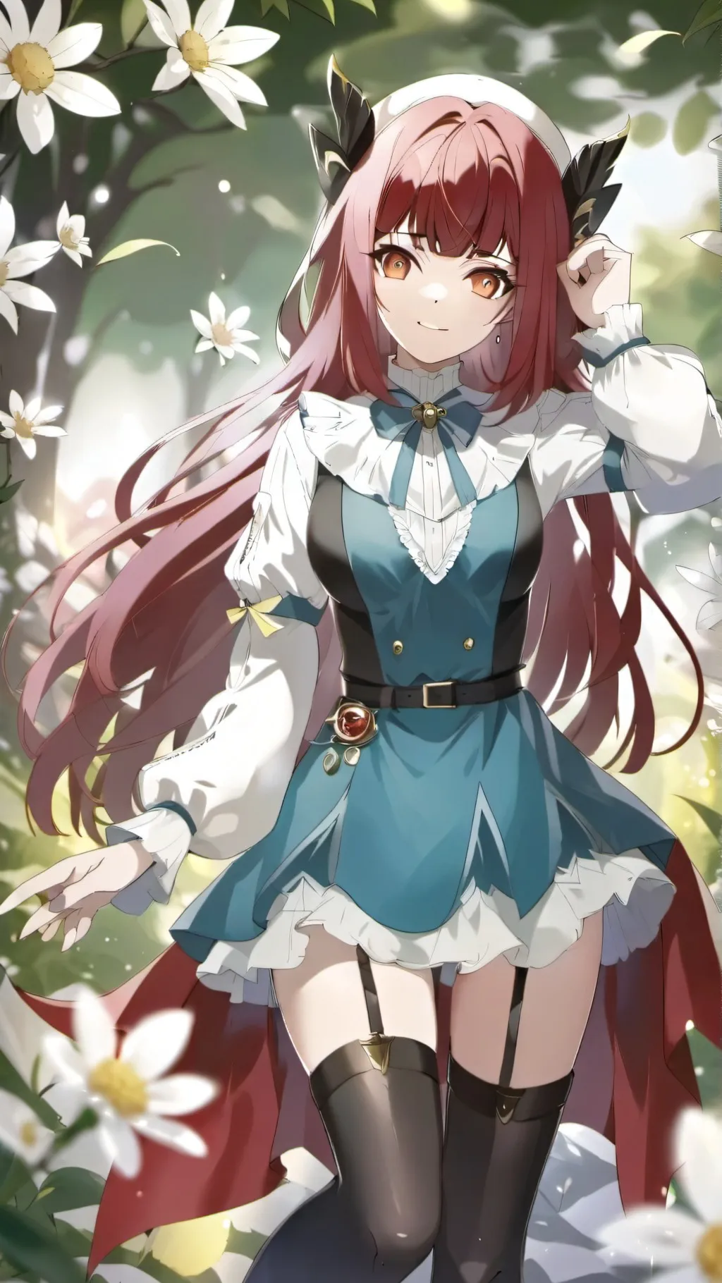 ai character: / <Scarlett> \ background