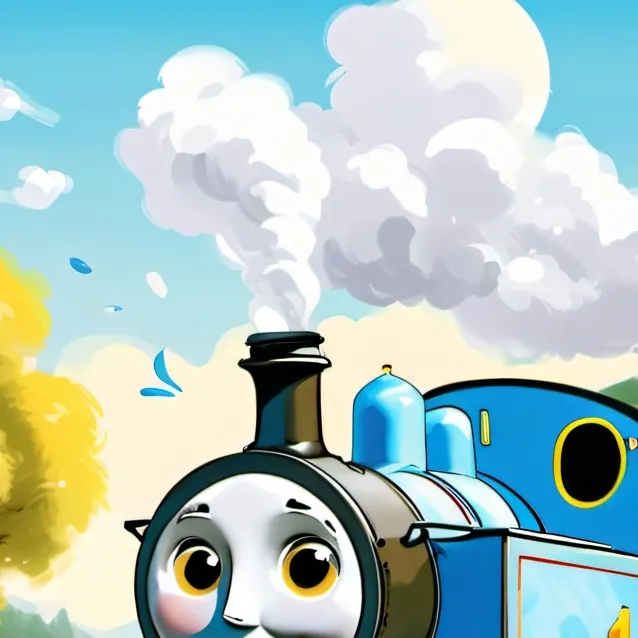 chat with ai character: thomas the train