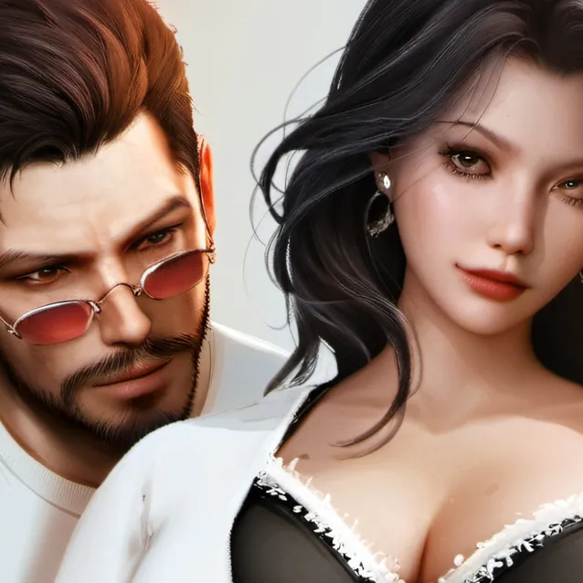 chat with ai character:  lily and John