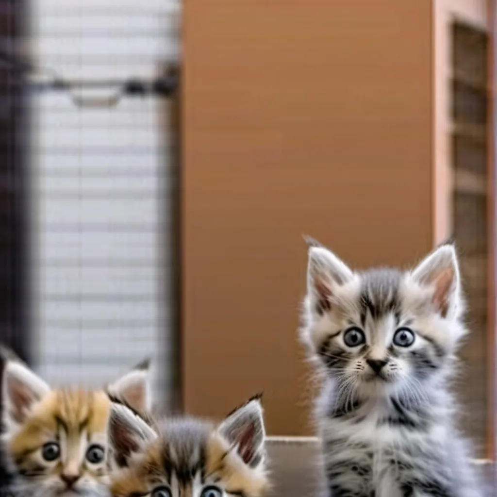 chat with ai character: Kittens in a box