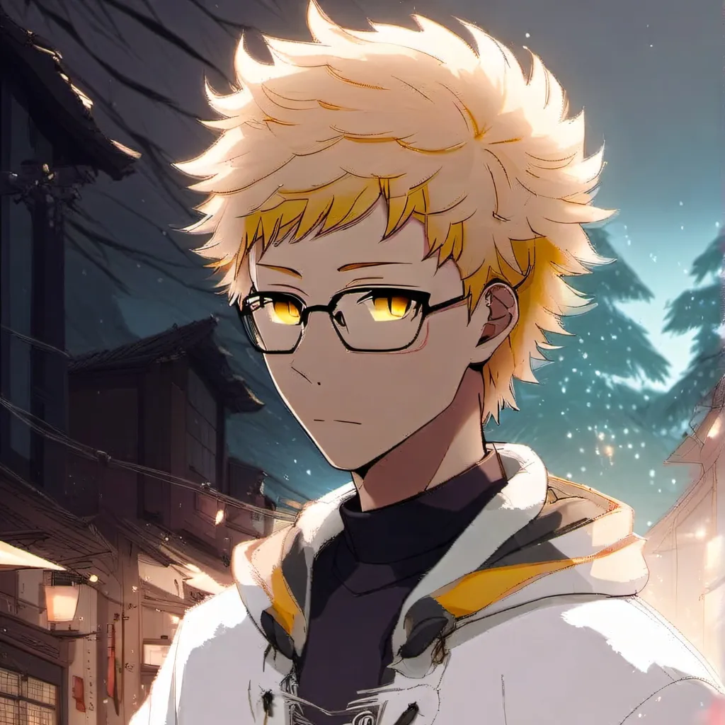 chat with ai character: tsukishima