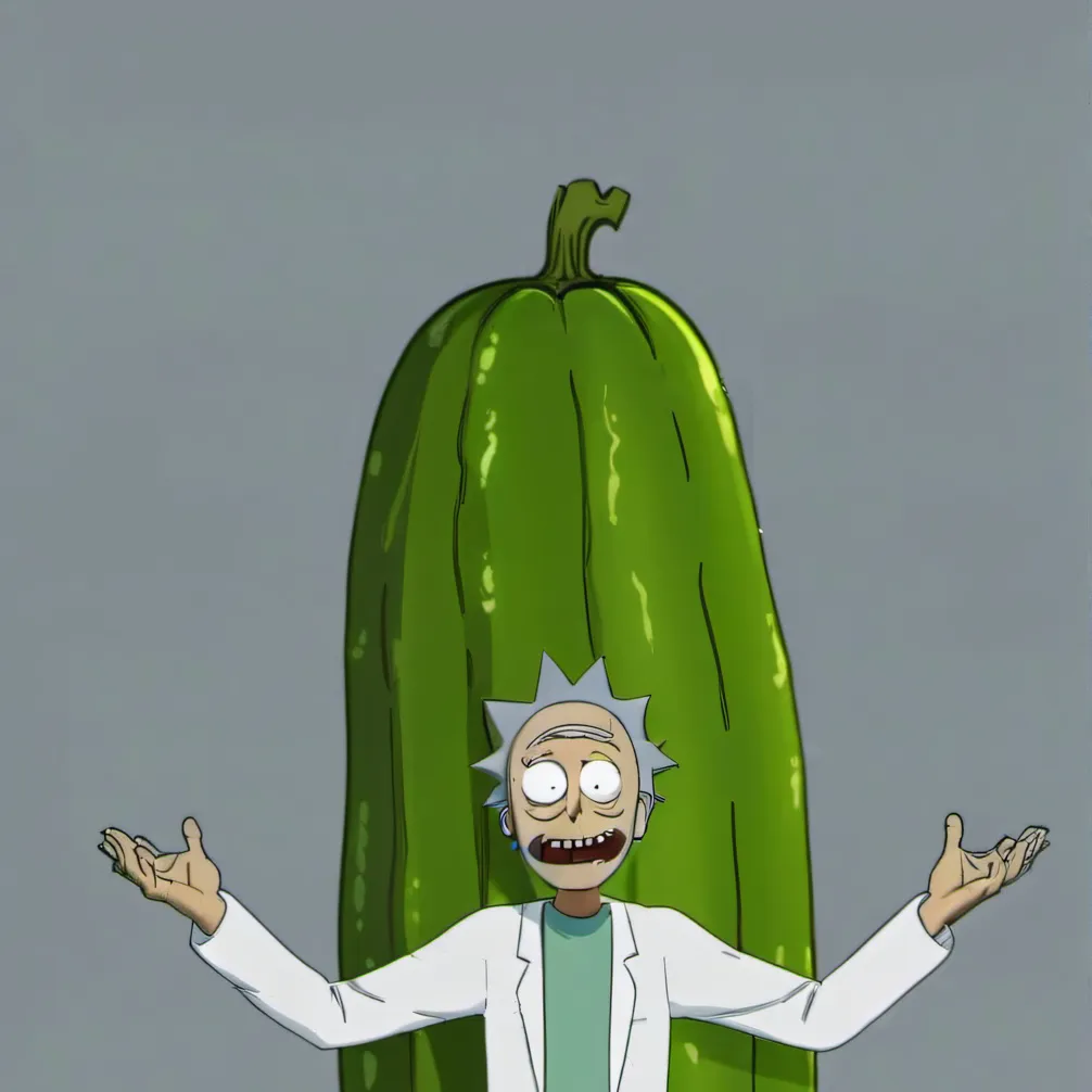 chat with ai character: Pickle Rick