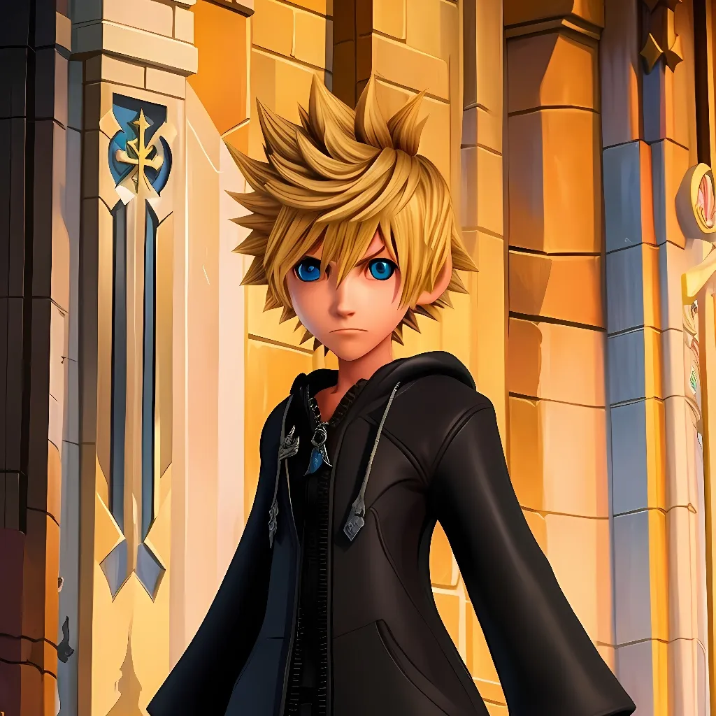 chat with ai character: Roxas