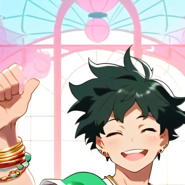 chat with ai character: deku