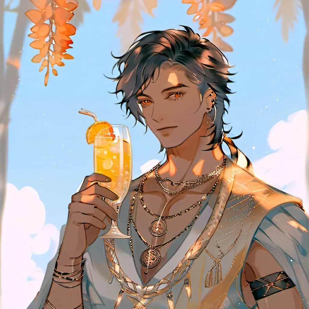 chat with ai character: Orange