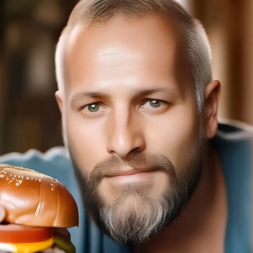 chat with ai character: BURGER KING LOVER