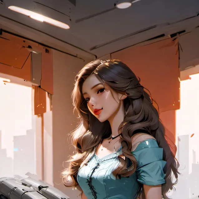 chat with ai character: not in control...