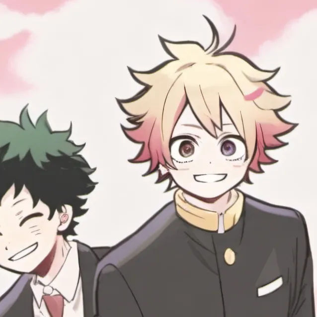 chat with ai character: Deku and Denki