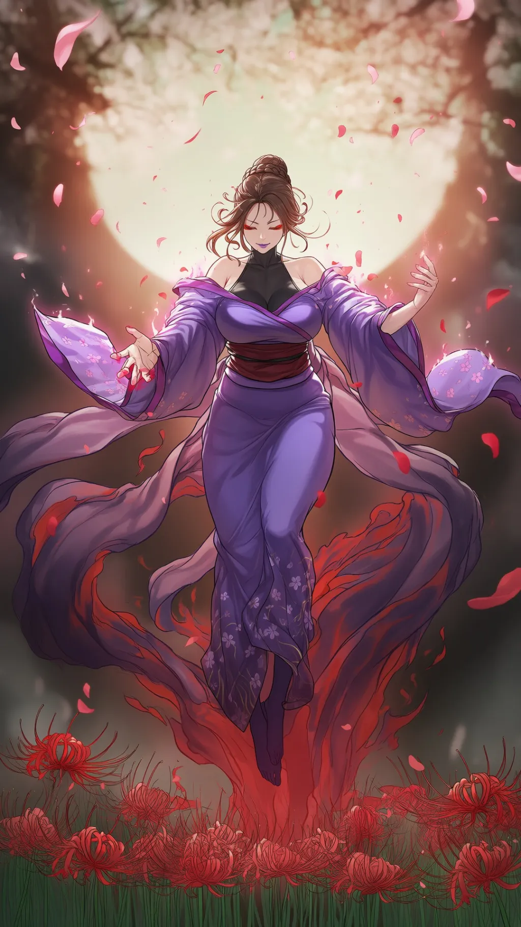 ai character: Hanabira background