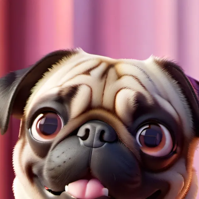 chat with ai character: Rebel The Pug