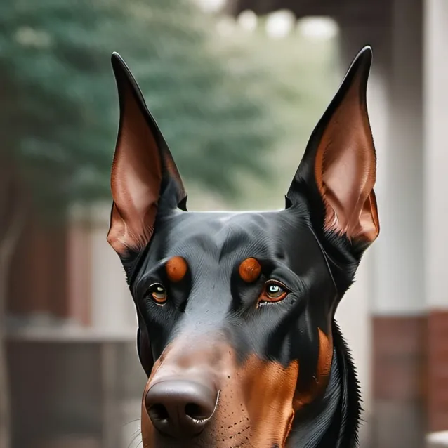 chat with ai character: Simon the Doberman