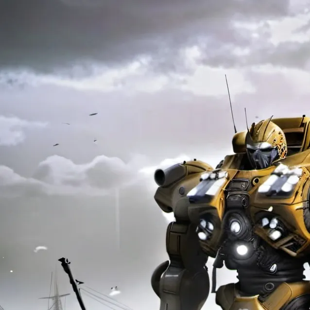 chat with ai character: the mech battle