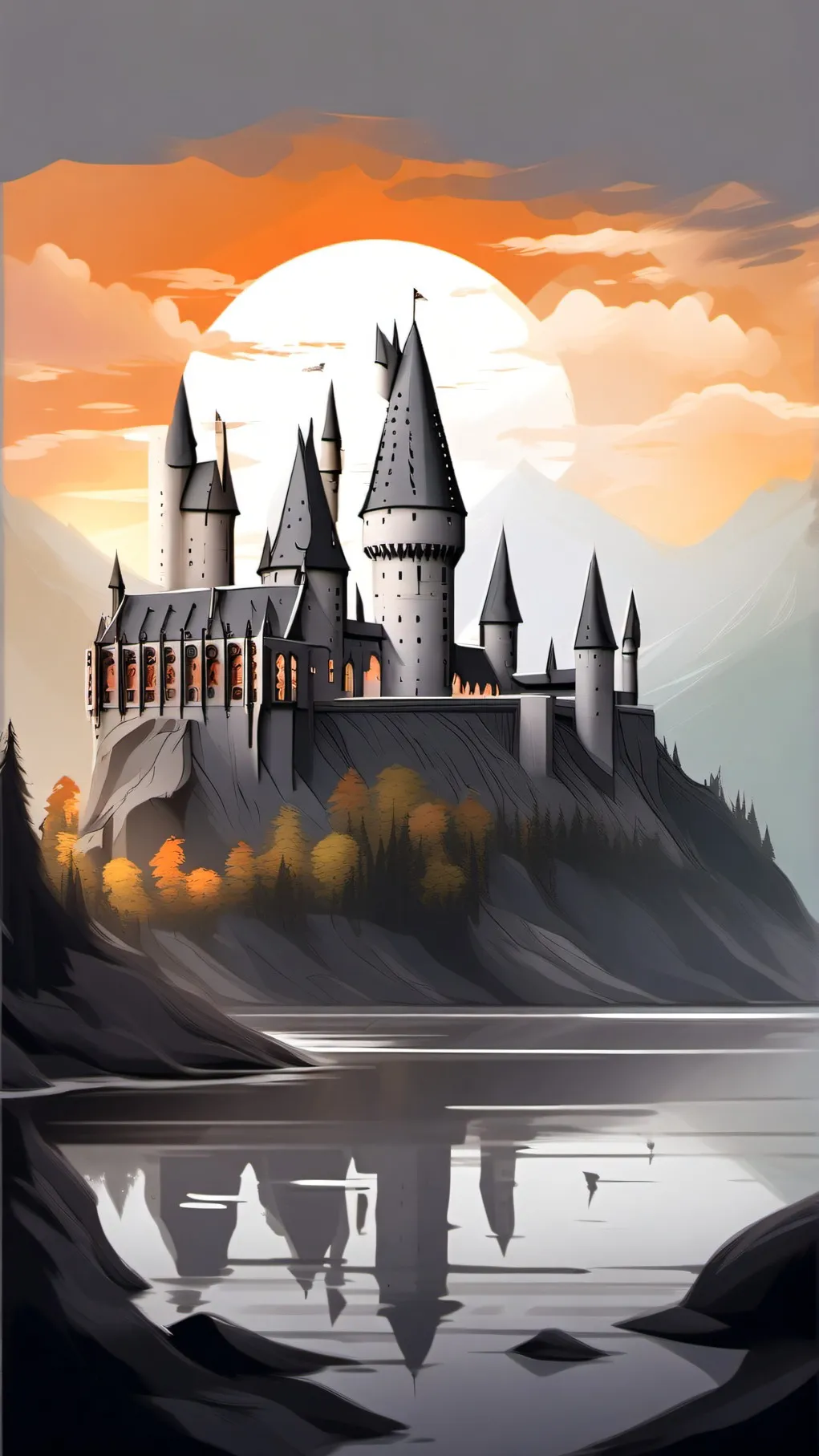 ai character: Hogwarts new Girl  background