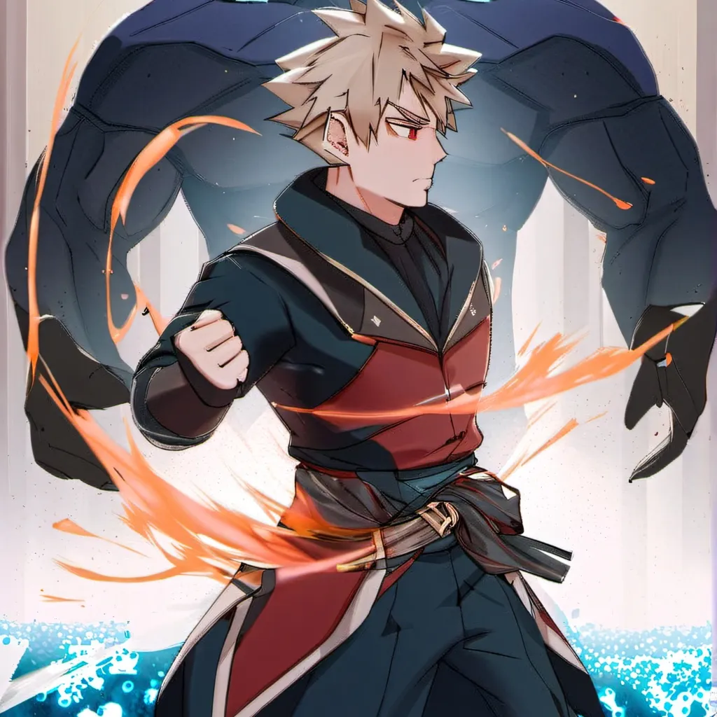 chat with ai character: bakugou husband 