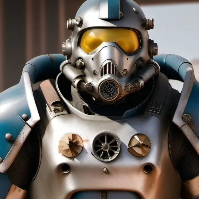chat with ai character: T60 power armor