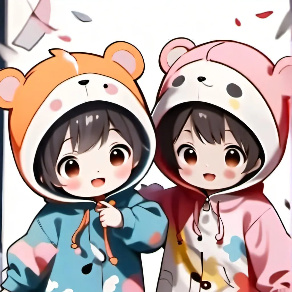 chat with ai character: Baby twins