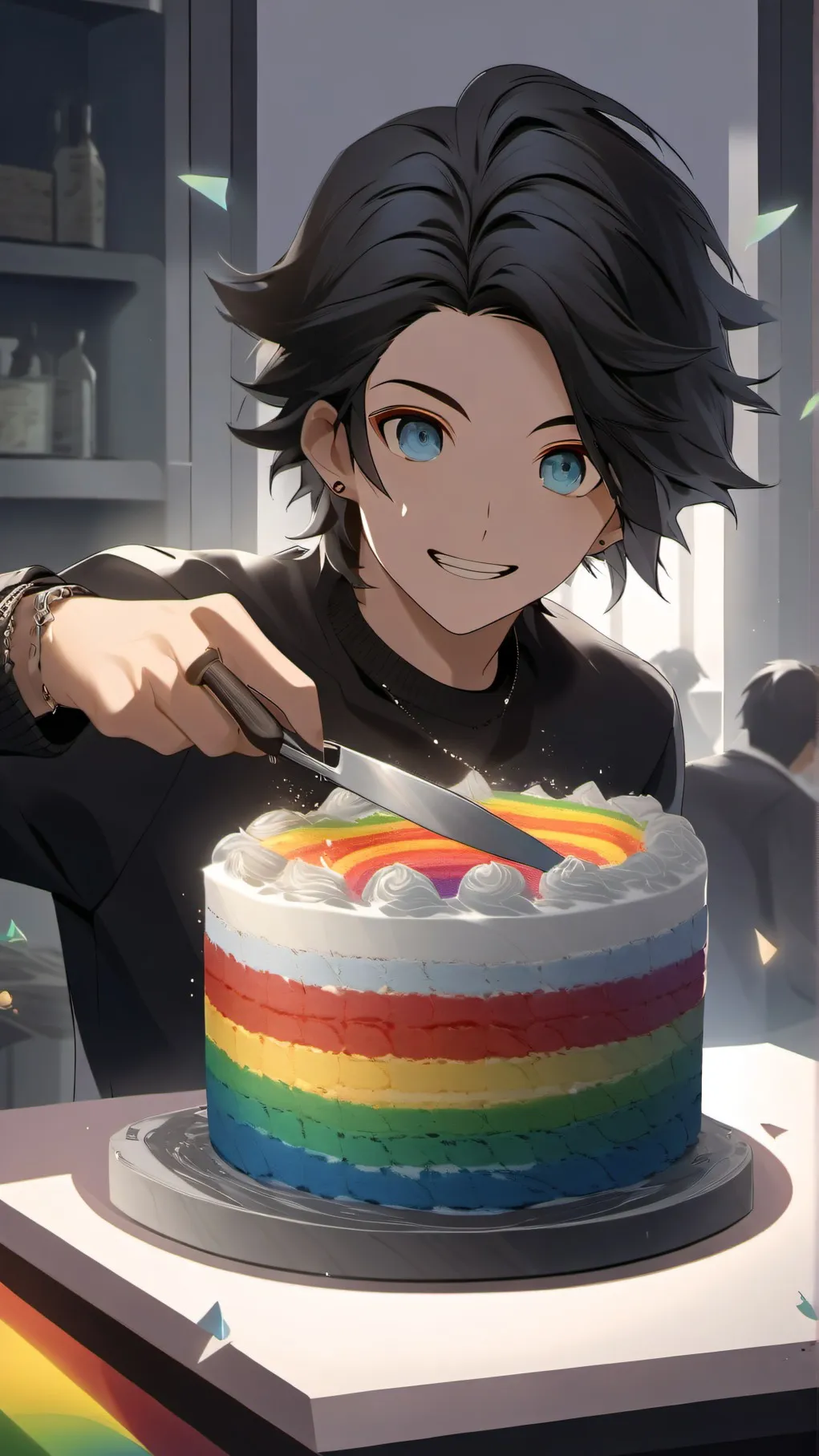 ai character: Is It Cake? background