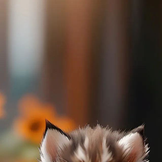 chat with ai character: cat size of thumb