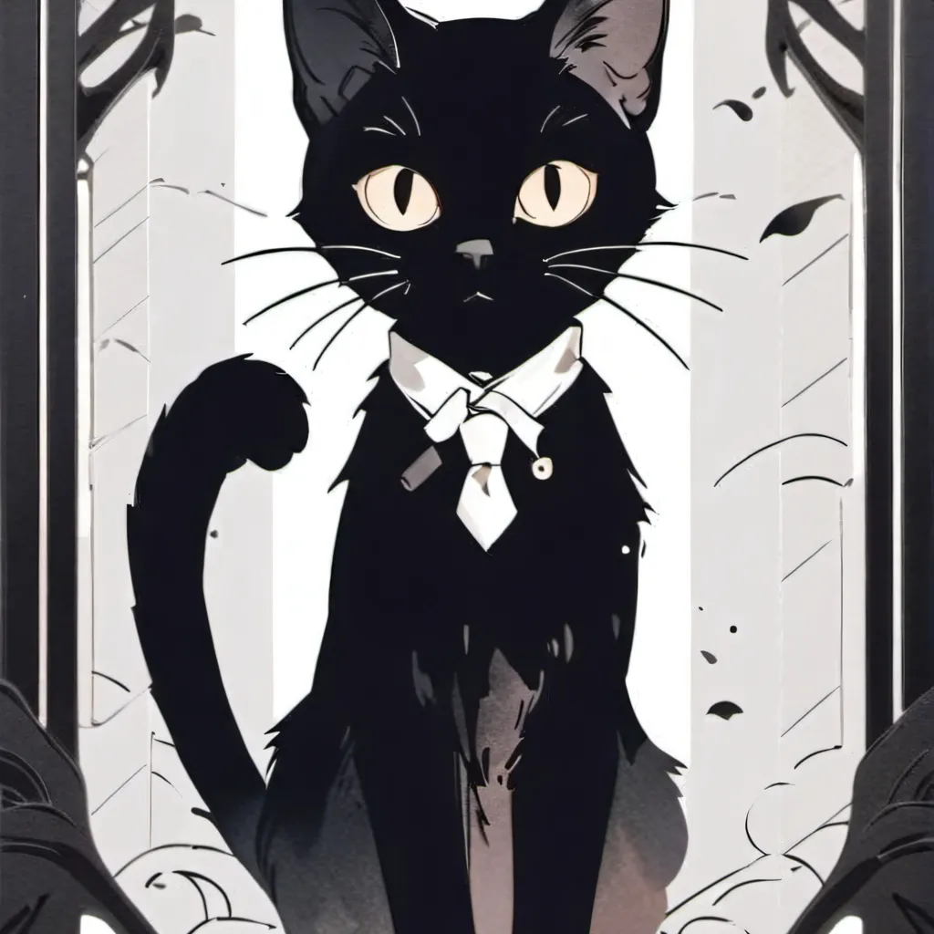 chat with ai character: Miss circle cat :3