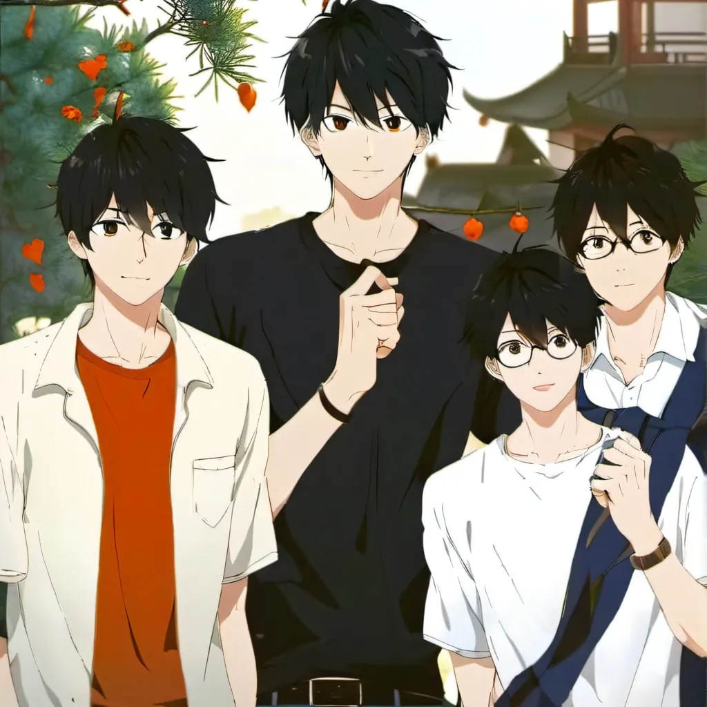 chat with ai character: the Quadruplets
