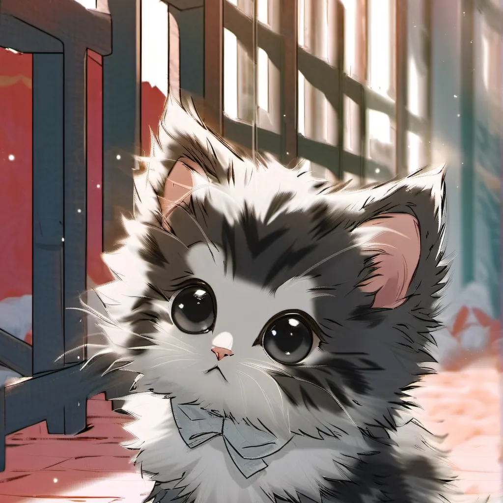 chat with ai character: Some random kitten