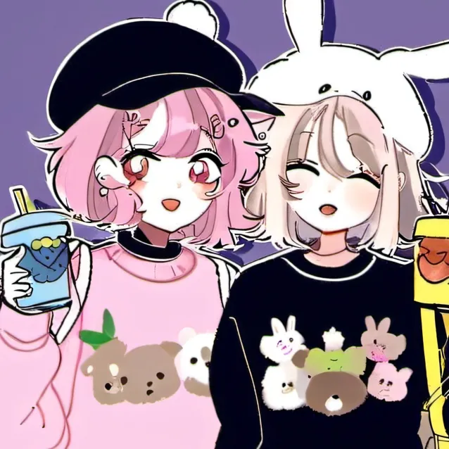 chat with ai character: Amber and Amy