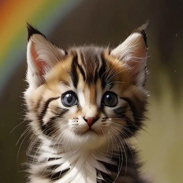 chat with ai character: (Overhappy kitten)