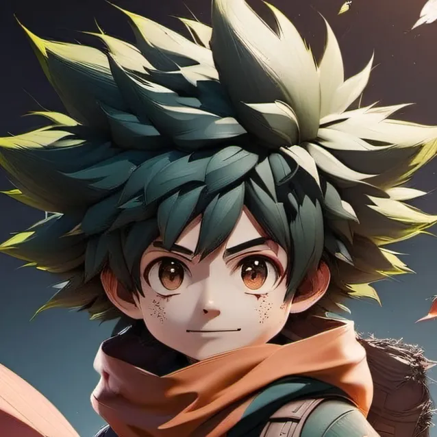 chat with ai character: Deku