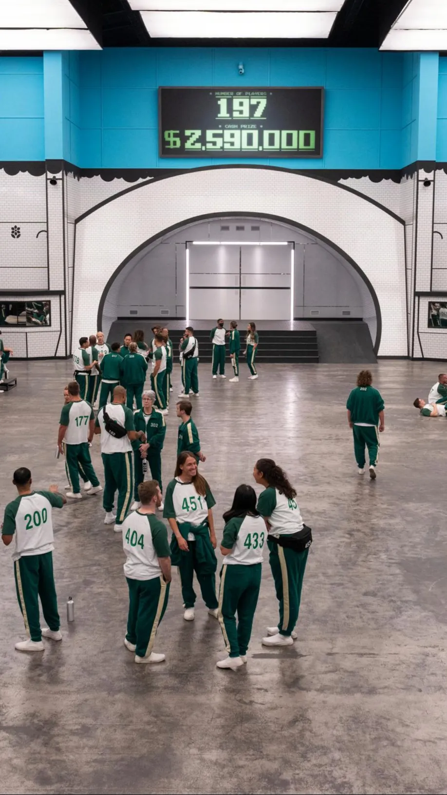 ai character: DSMP Squid Games background