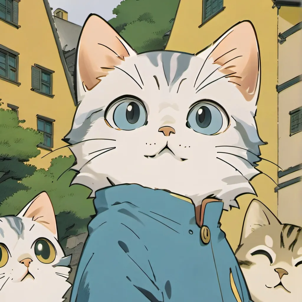 chat with ai character: cat