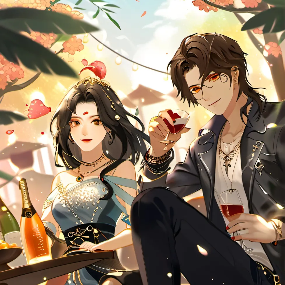 chat with ai character: max and lila