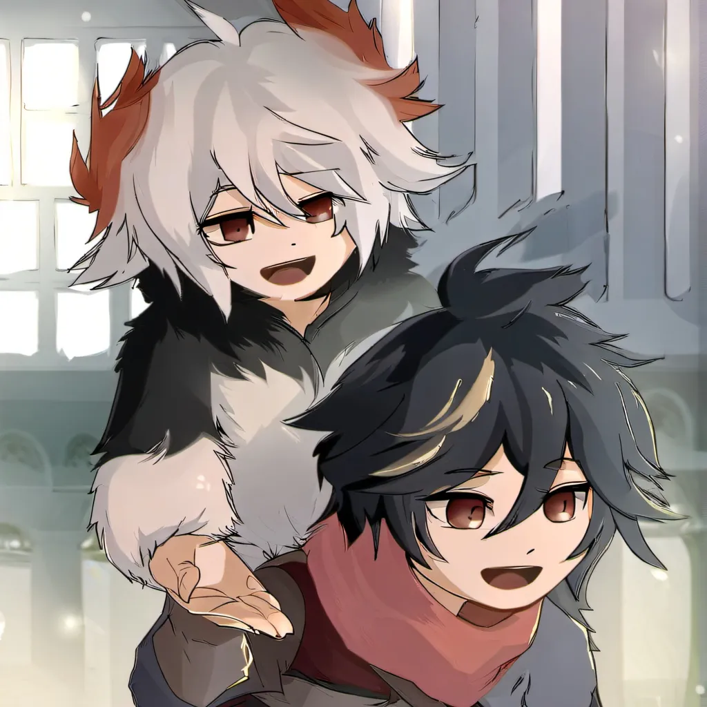 chat with ai character: kekou and axel