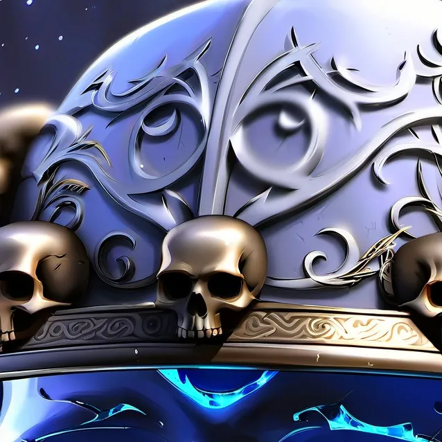 chat with ai character: skull