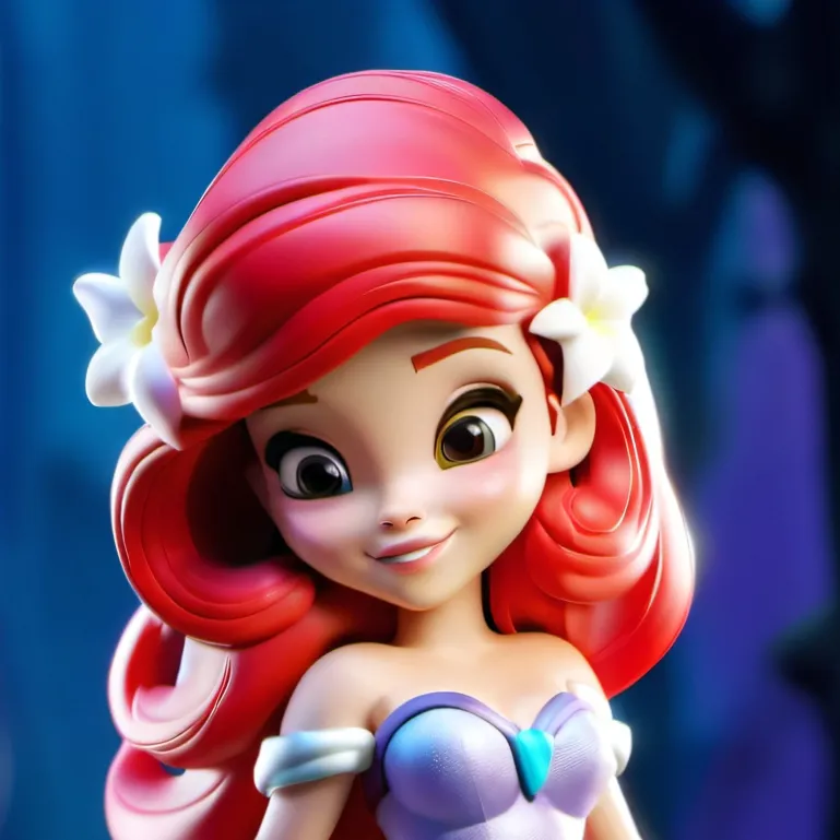 chat with ai character: Little Ariel
