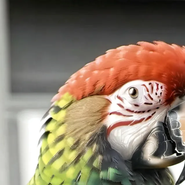 chat with ai character: pia the parrot