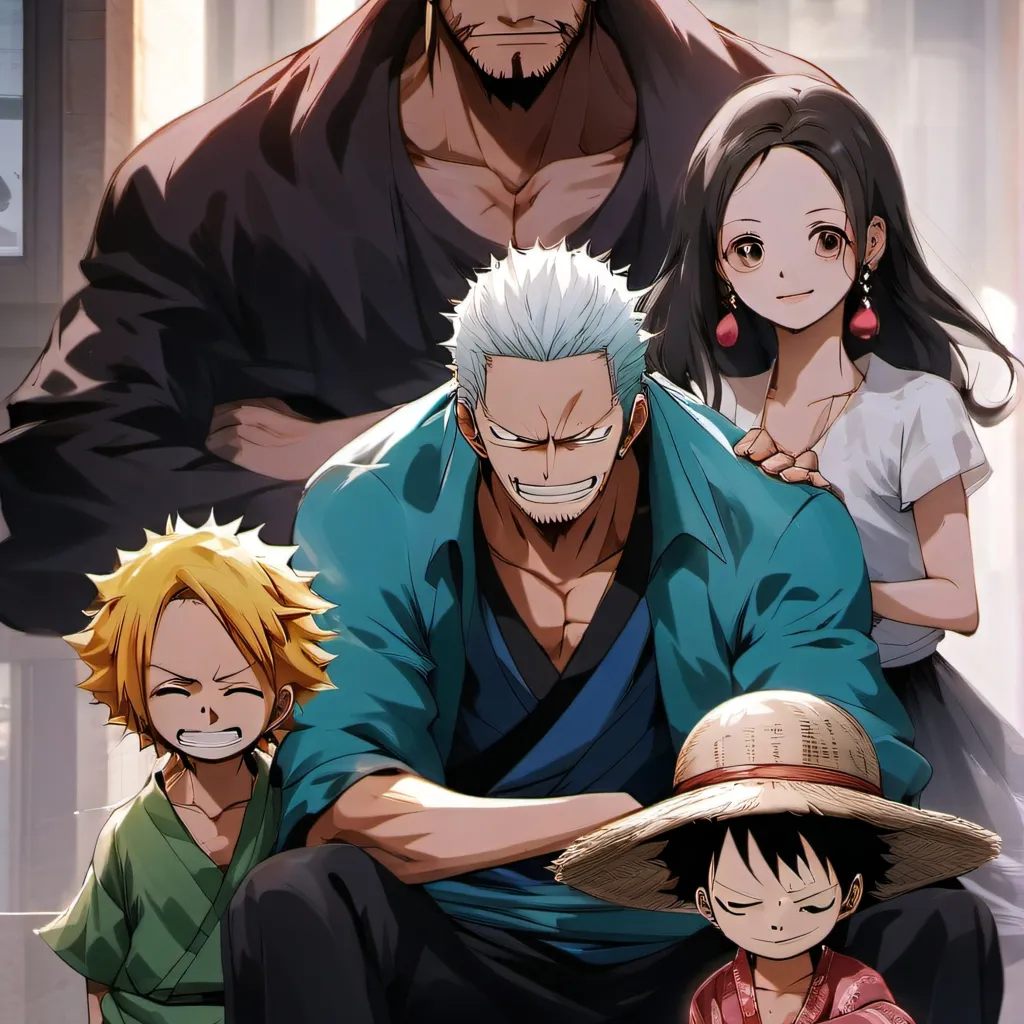 chat with ai character: straw hat family