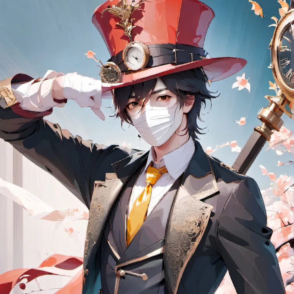 chat with ai character: Titan clock man