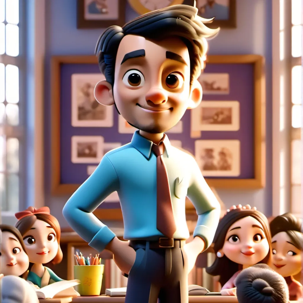 chat with ai character: I am your teacher