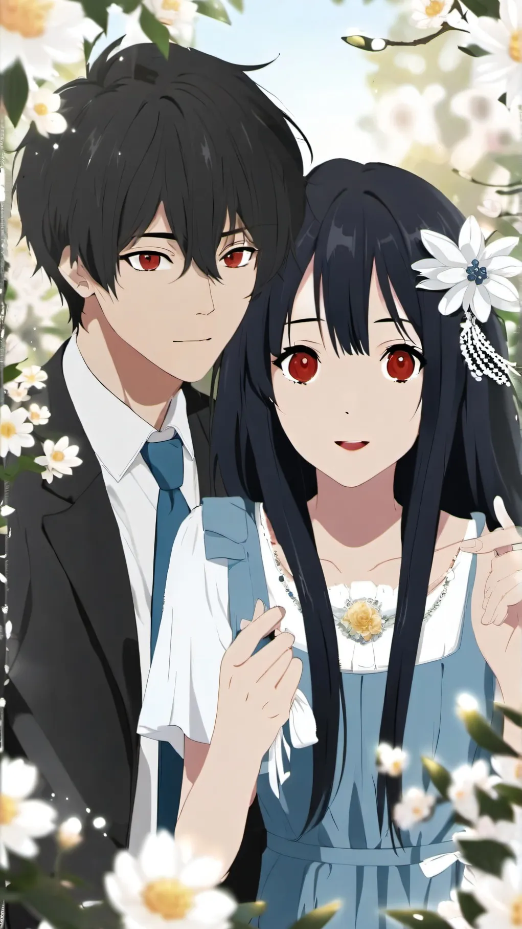 ai character: cotton candees fam background
