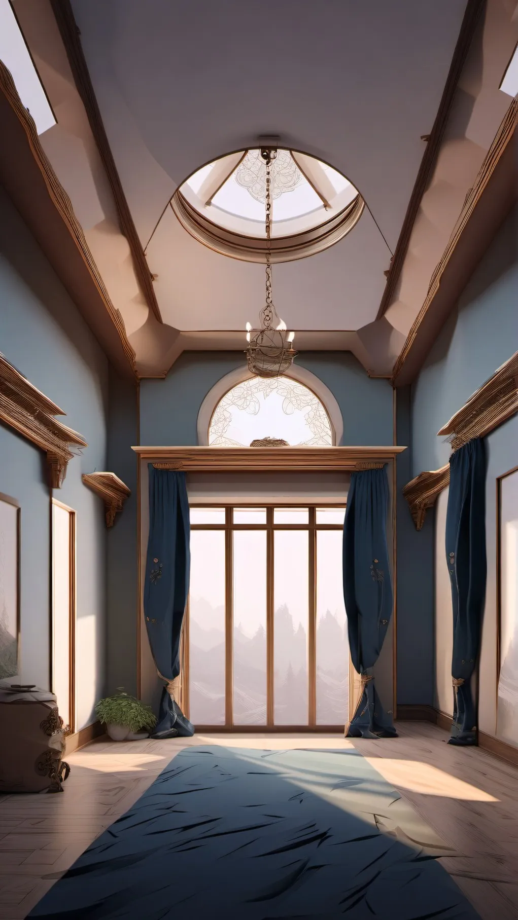 ai character: room background
