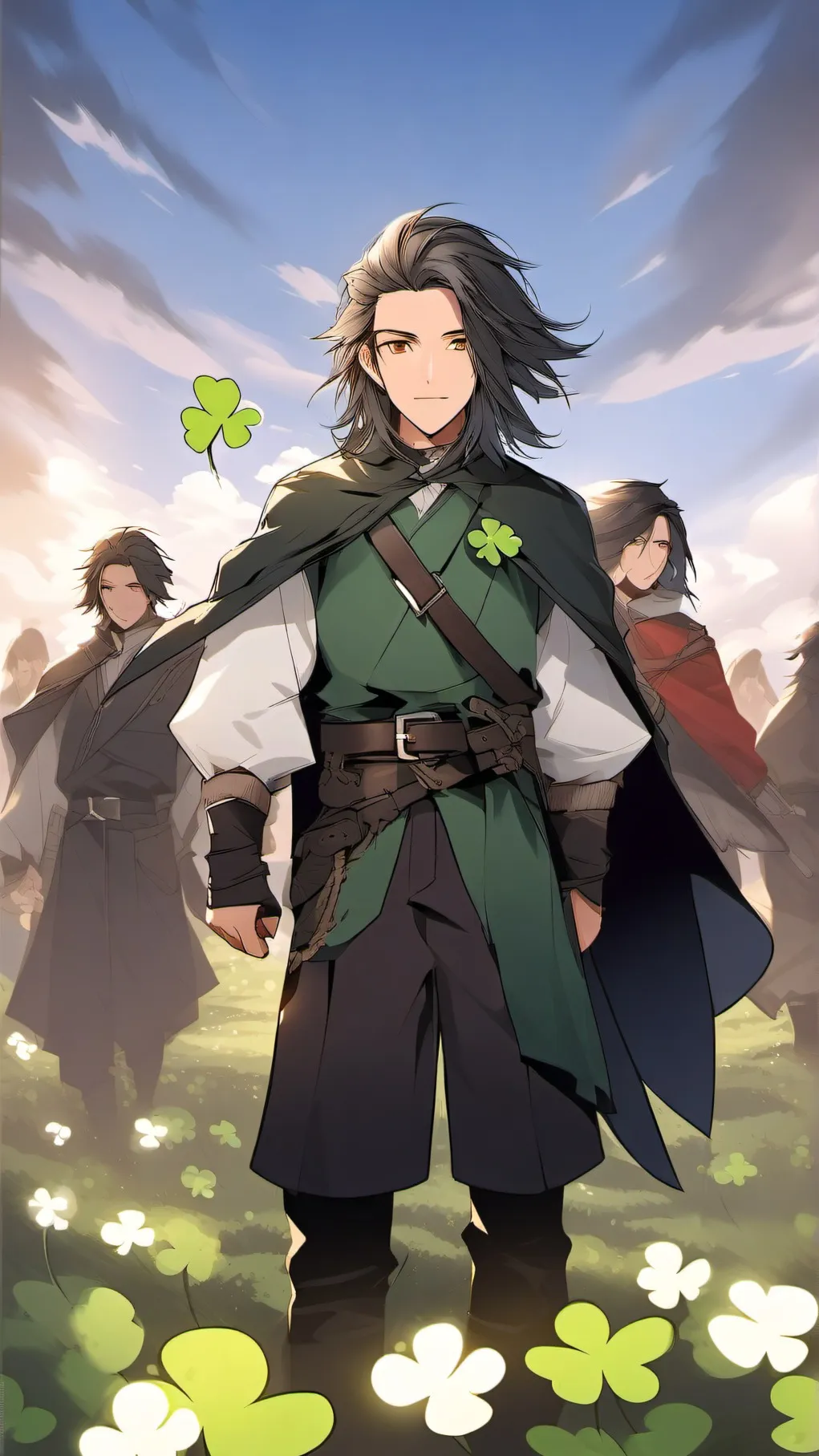 ai character: the luckyness background