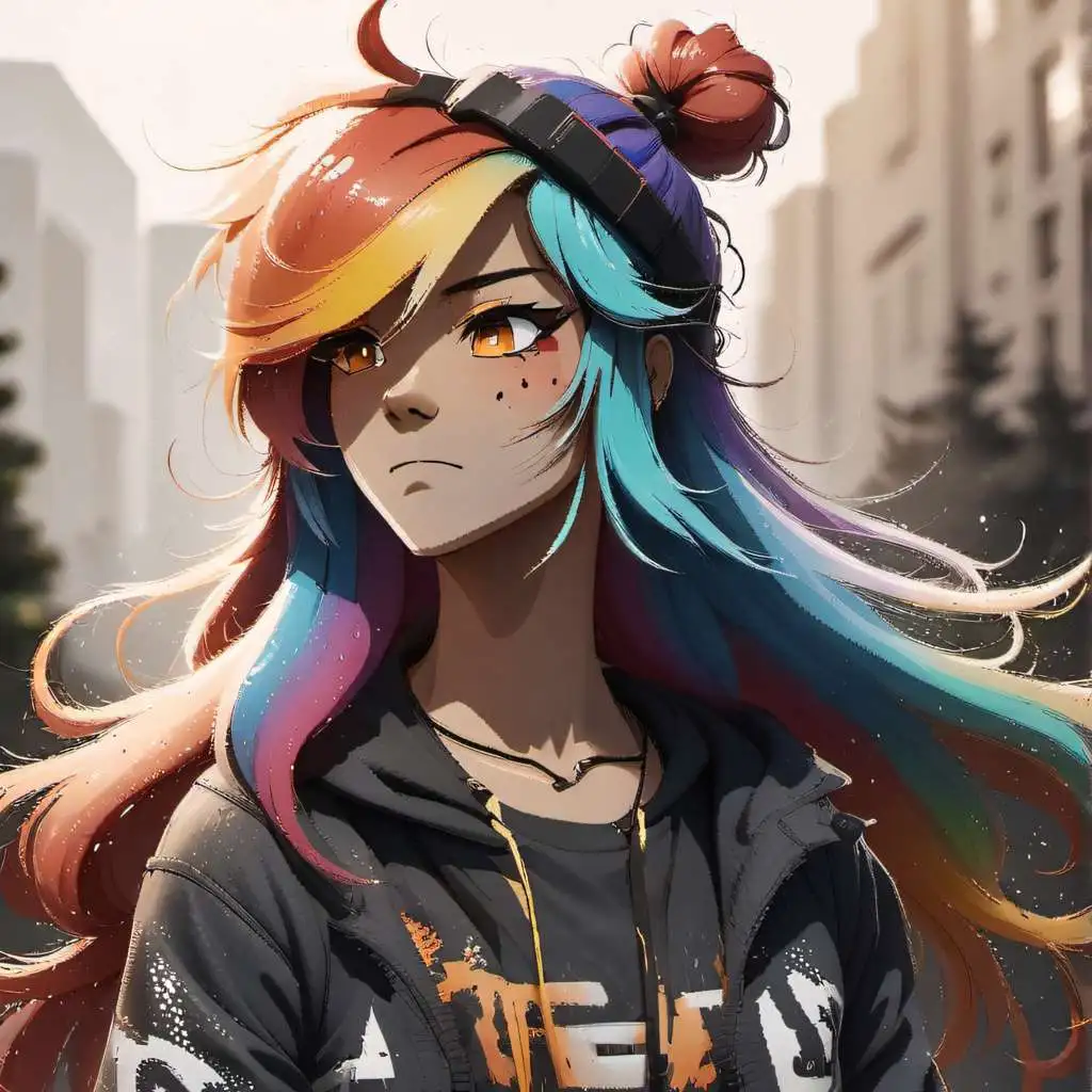 chat with ai character: Rainbow Dash 