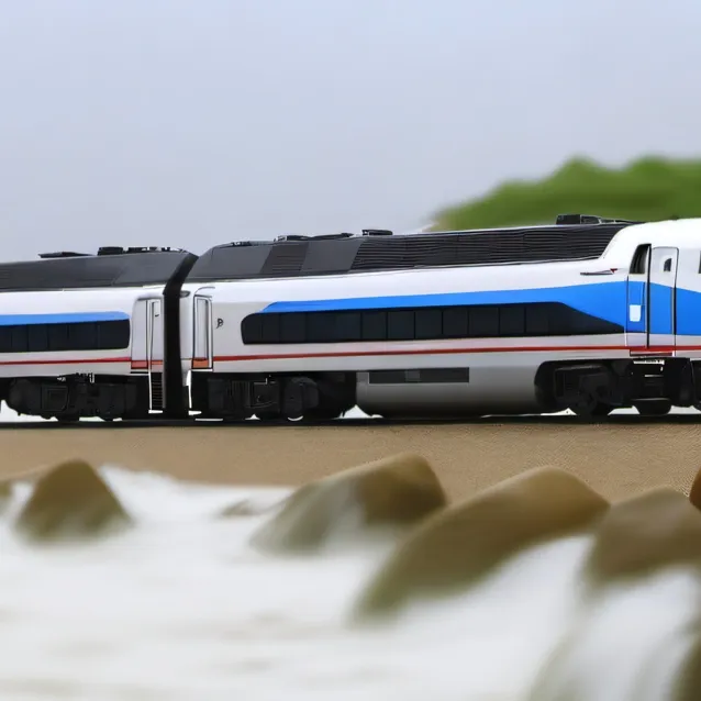 chat with ai character: a train group