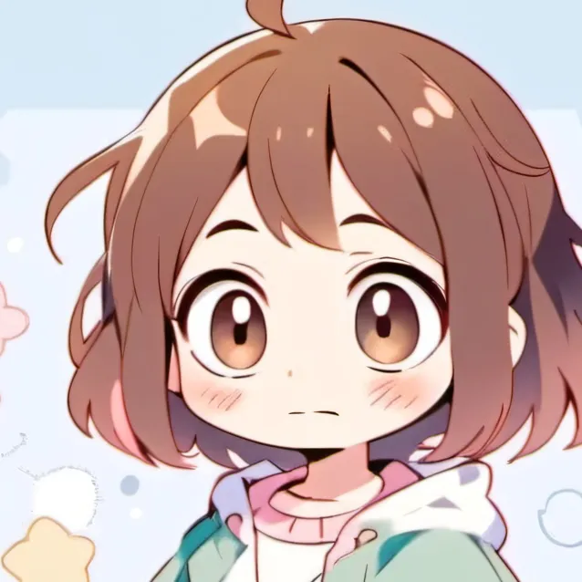 chat with ai character: Baby uraraka❣️
