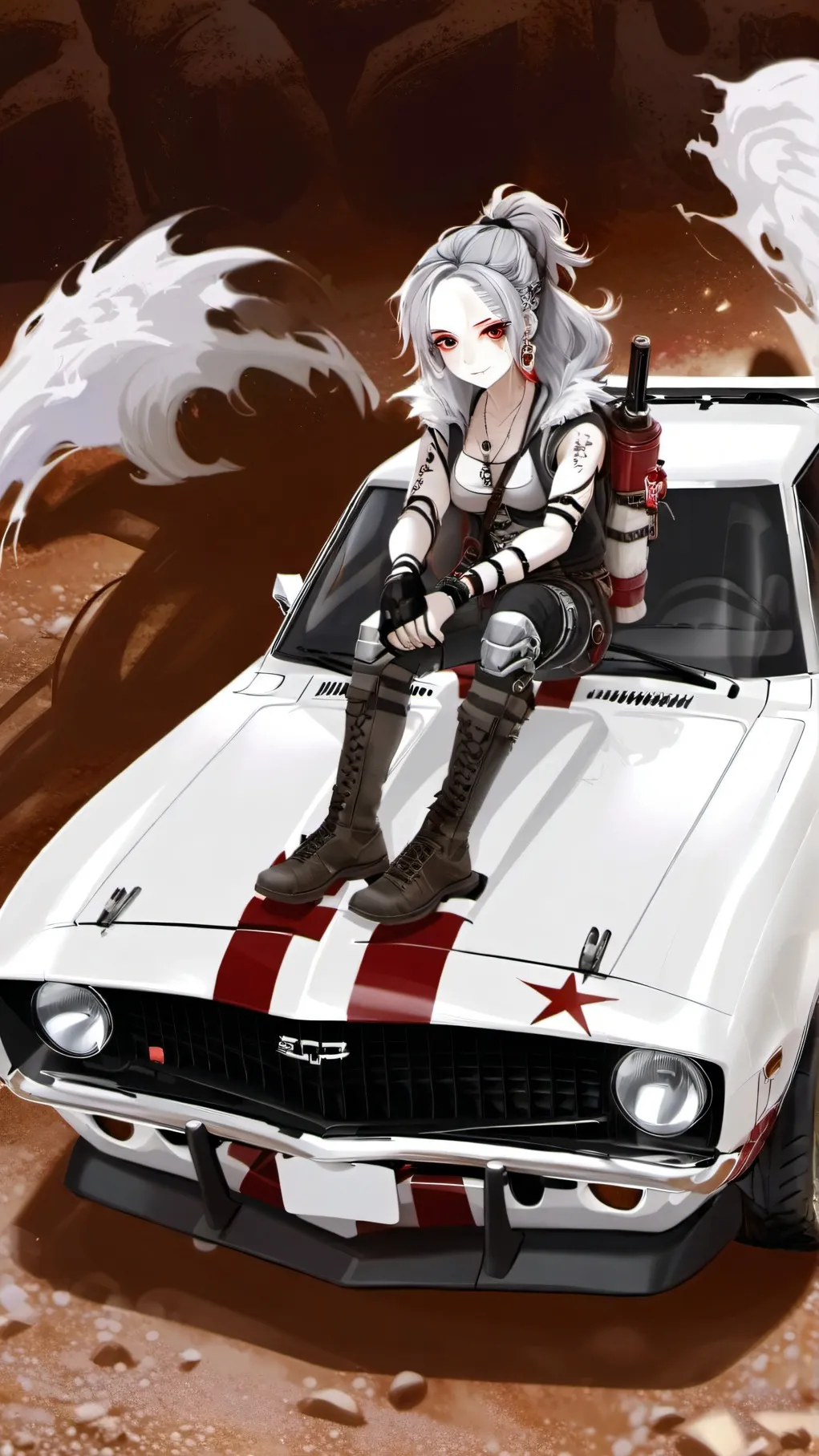 ai character: Mad Molly background