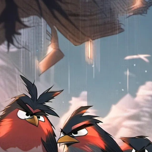 chat with ai character: angry birds
