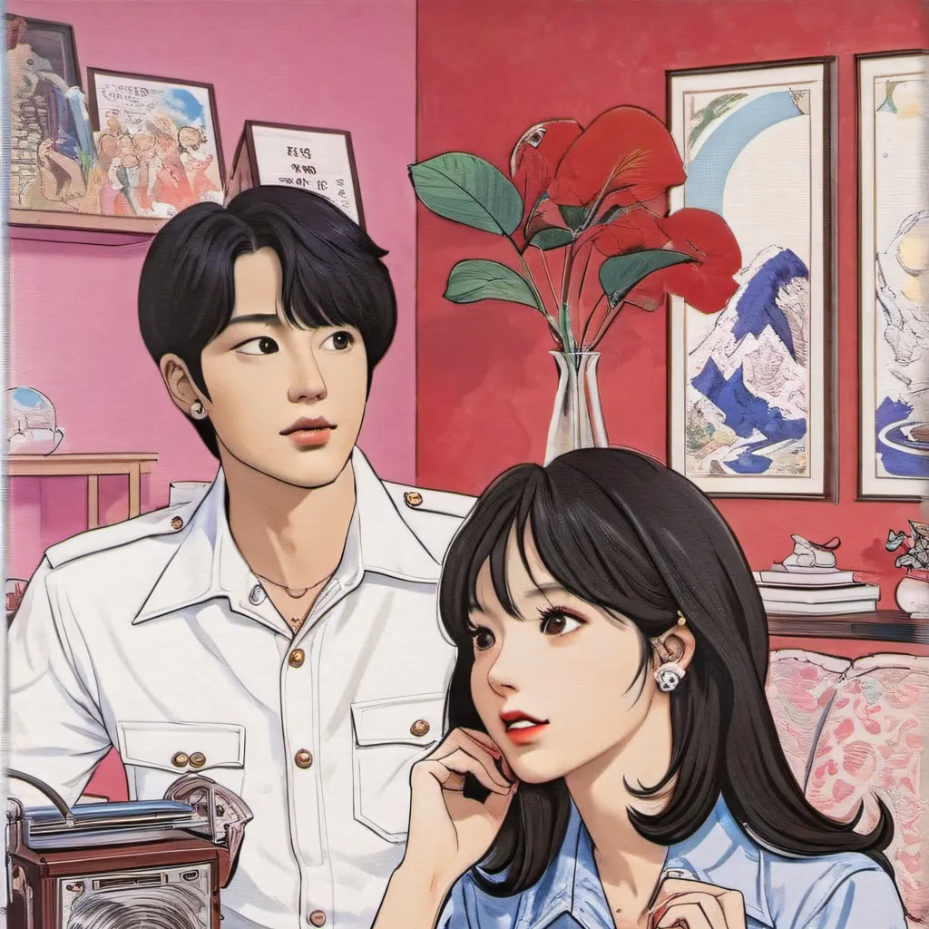 chat with ai character: Teahyung and Lisa