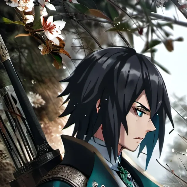chat with ai character: giyuu tomioka