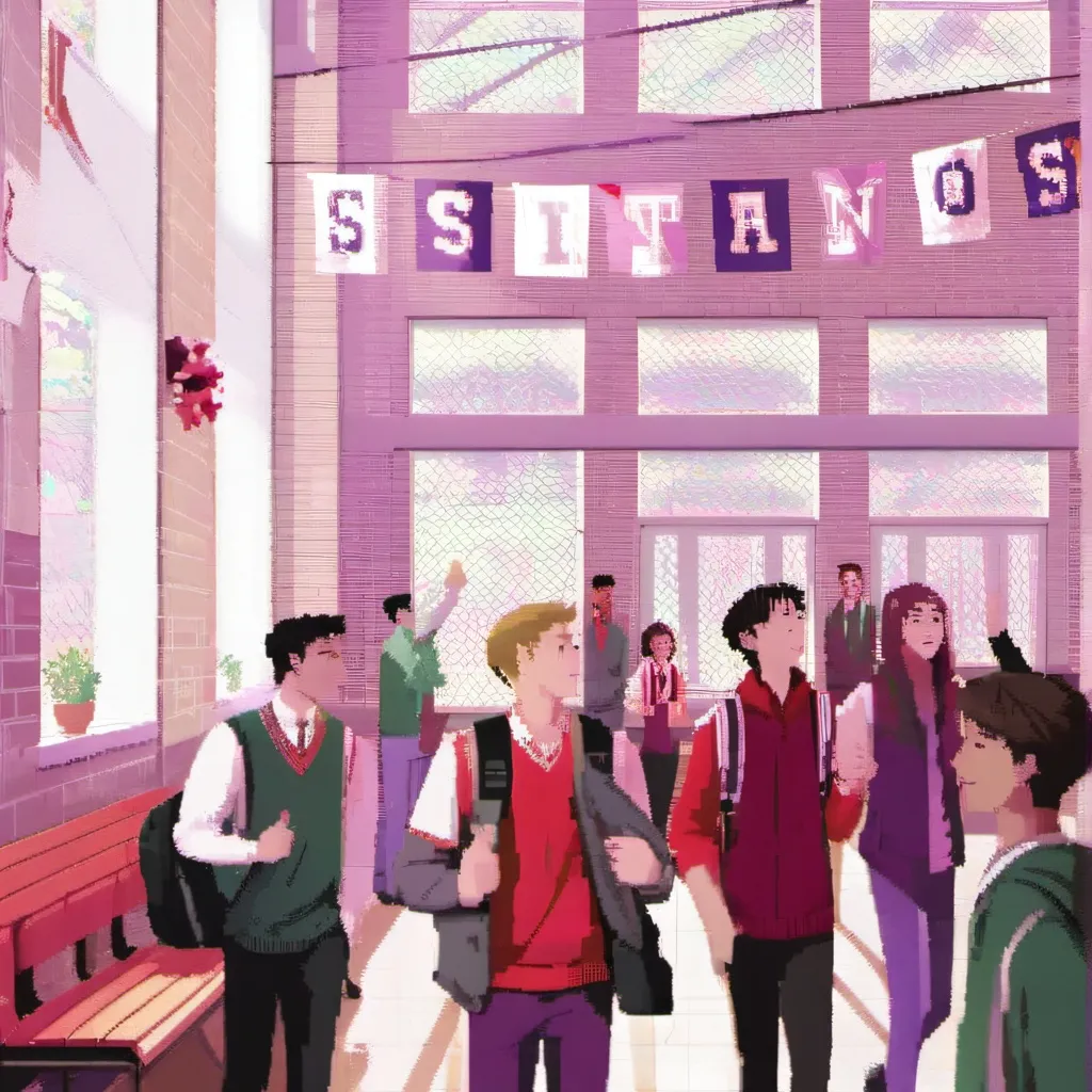 chat with ai character: School.